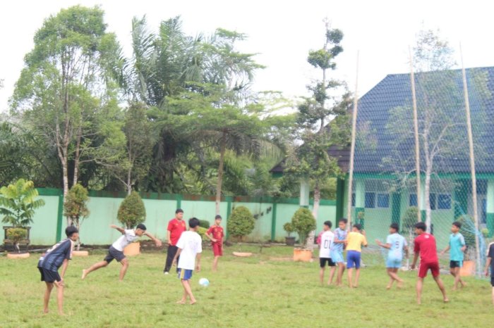 Semifinal Mini Soccer Class Meeting MTsN 7 Bungo Berlangsung Sengit, Tentukan Tiket ke Babak Final