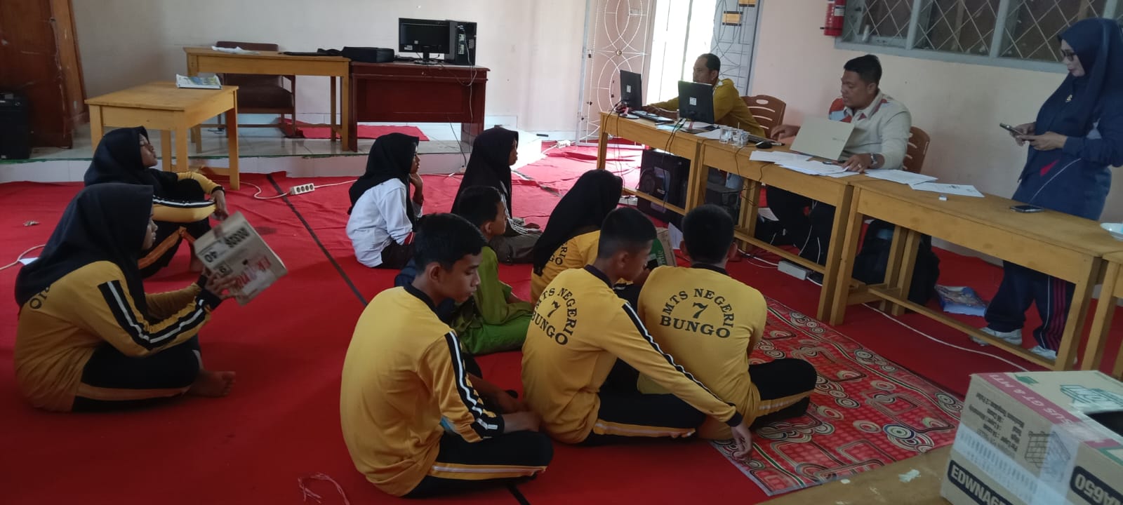 MTsN 7 Bungo Matangkan Persiapan Delegasi OMI Kabupaten Bungo