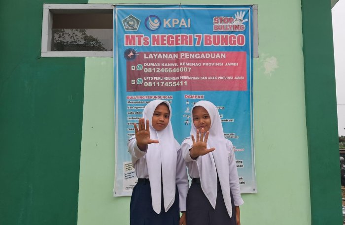 MTsN 7 Bungo Teguhkan Komitmen Ciptakan Lingkungan Belajar Ramah Anak dan Bebas Bullying