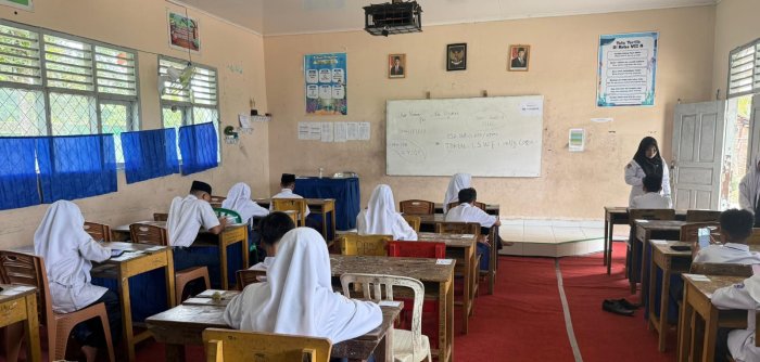 Sesi Kedua ASAS Ganjil MTsN 7 Bungo: Siswa Kelas VIII Tampil Fokus dan Penuh Keseriusan