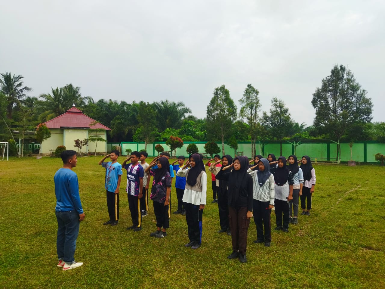 MTsN 7 Bungo Gelar Seleksi dan Latihan Tim LKBB untuk Tingkat Kecamatan Tanah Tumbuh