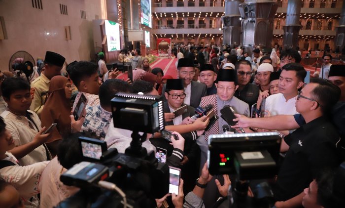 Menag Ulas Sejarah Takbir Idulfitri Sejak Zaman Rasulullah
