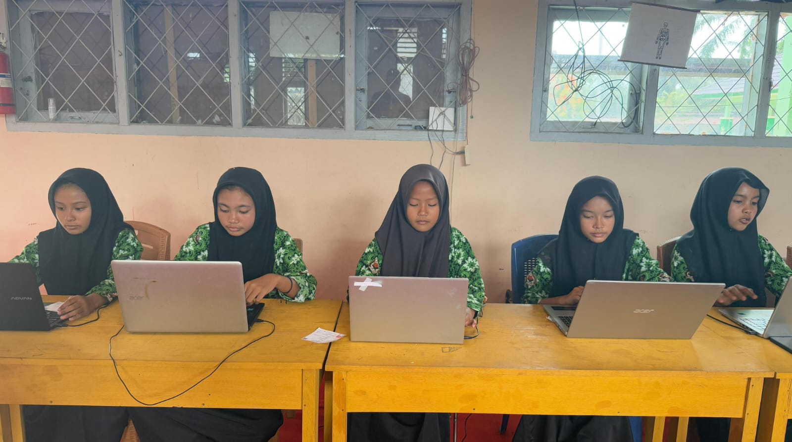 Simulasi ANBK Hari Kedua di MTsN 7 Bungo Berjalan Lancar