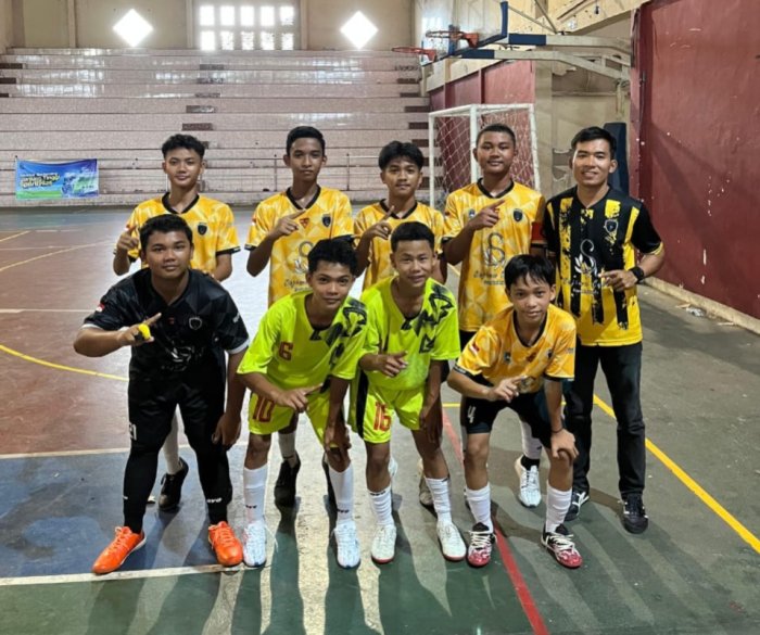 Siswa MTsN 7 Bungo Ikut Berpartisipasi pada Ajang Junior Futsal Cup 2025