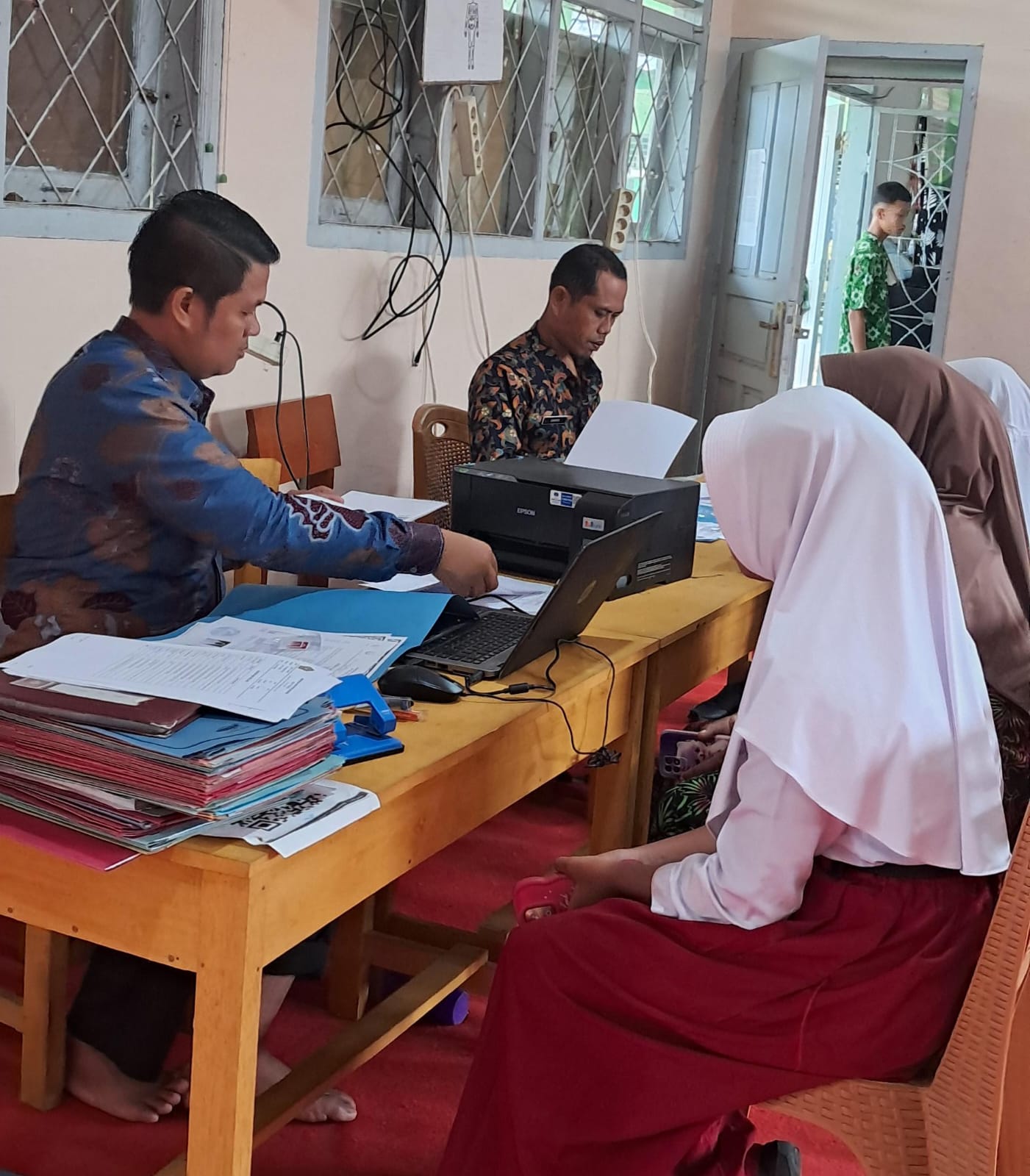 MTsN 7 Bungo Gelar Daftar Ulang Calon Peserta Didik Baru Tahun Pelajaran 2025/2026