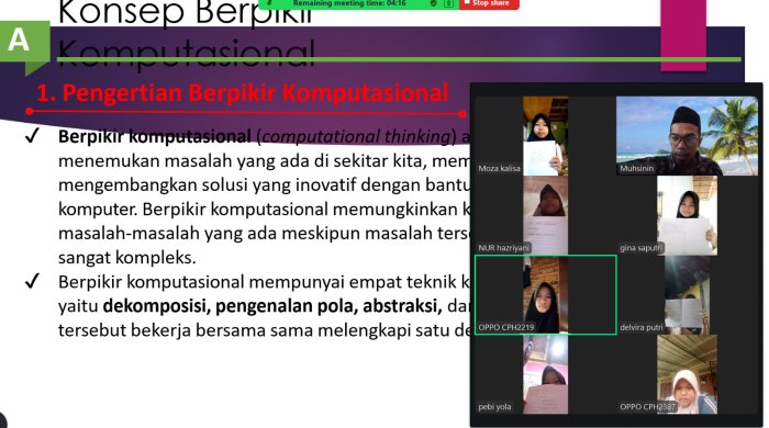 Usai Salat Istisqa, Siswa Pulang ke Rumah, PJJ MTsN 7 Bungo Tetap Berjalan