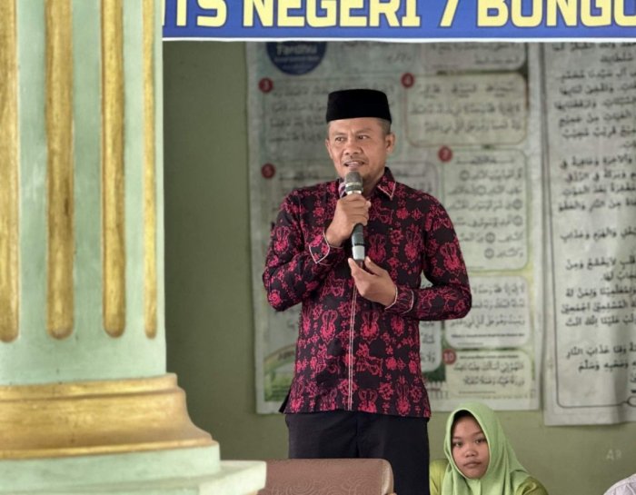 Peringatan Isra' Mi'raj 1447 H di MTsN 7 Bungo: Kamad Tekankan Spirit Eco-Teologi dan Moderasi Beragama