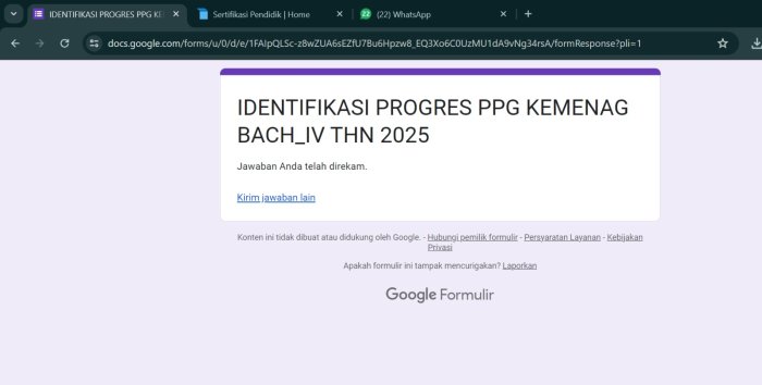 Guru BK MTsN 7 Bungo Ikuti Tahapan Persiapan UKMPPG Batch IV Kemenag