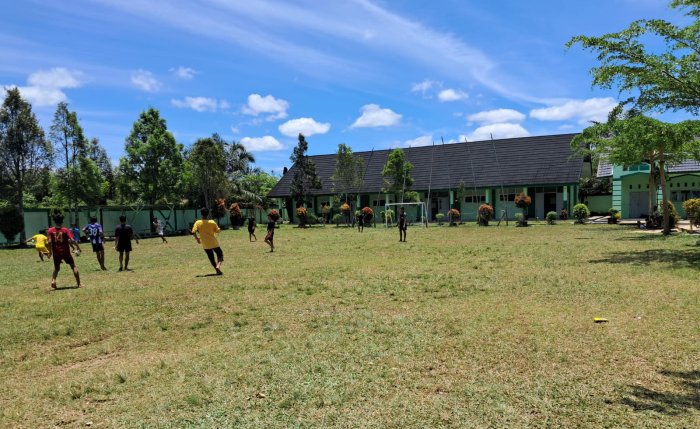 Satukan Semangat, Tim Futsal MTsN 7 Bungo Gelar Latihan Rutin Persiapan Turnamen